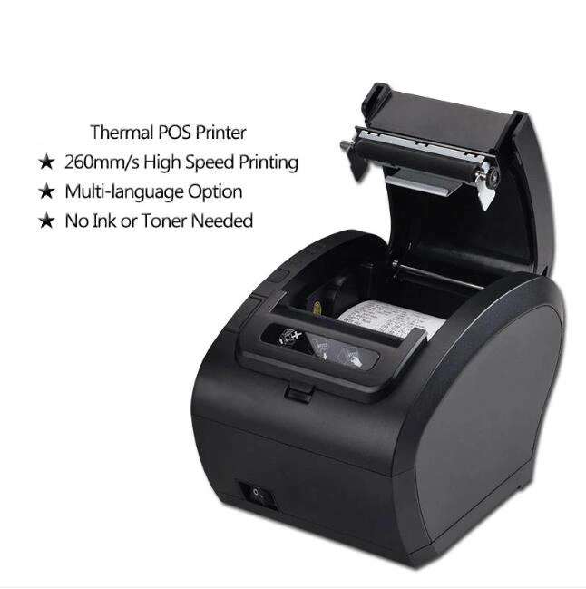 80mm USB+Bluetooth Direct Printing POS Thermal Receipt Printer