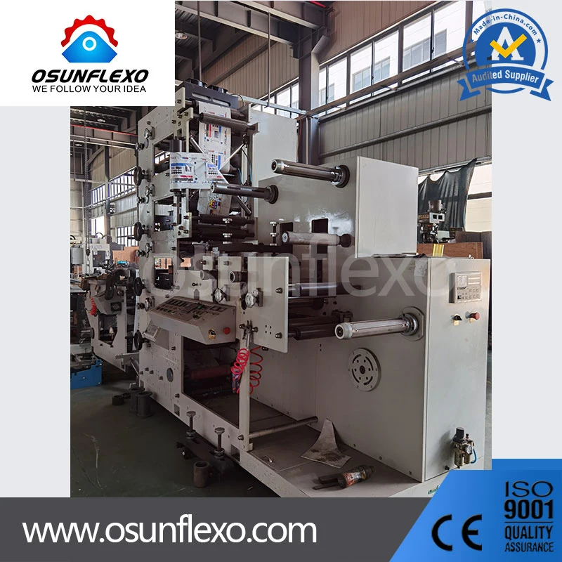 High Quality Stack Flexo Printing Press Flexo Label Printing Machinery Paper Cups Paper Bags Flexo Printing Machine Label Printer