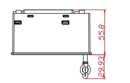 58mm Mini Thermal Embedded Panel Printer with Auto Cutter