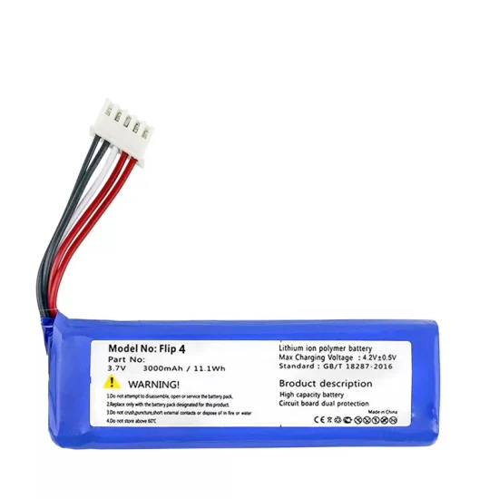 Nuova batteria di ricambio OEM per altoparlante J Bl Flip3 Gsp872693 3.7 V 3000 mAh Bateria Bluetooth GPS Flip3 Batteria ai polimeri di ioni di litio